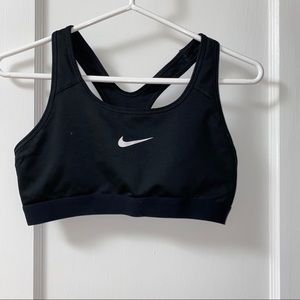 Black Nike Size M sports bra